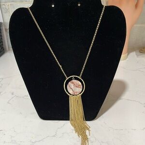 Stunning Long Accent Necklace